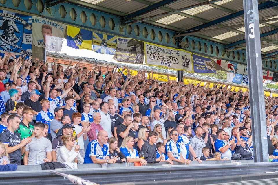 Fan Gallery: Bristol Rovers v Harrogate Town 