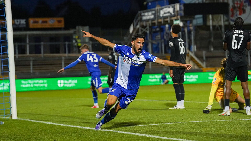 Cavegn scores against Spurs