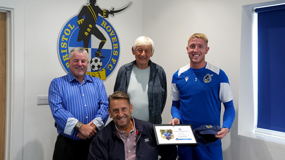 Bristol Rovers Cap Presentation 