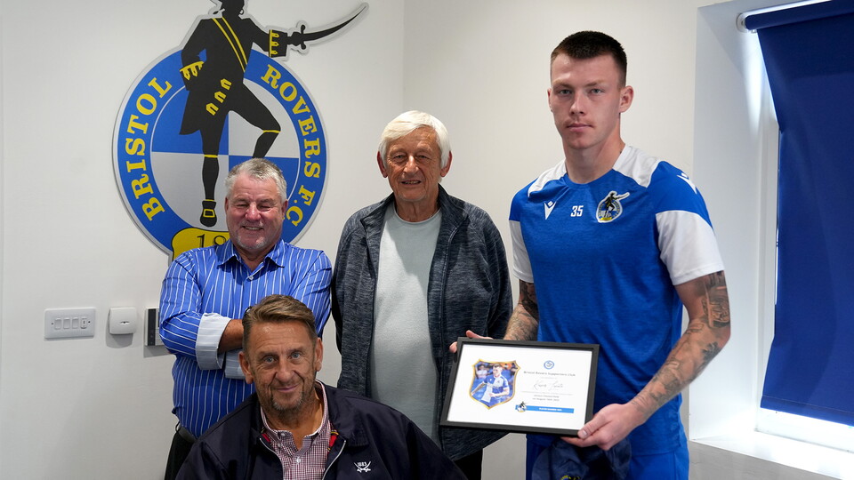 Bristol Rovers Cap Presentation 