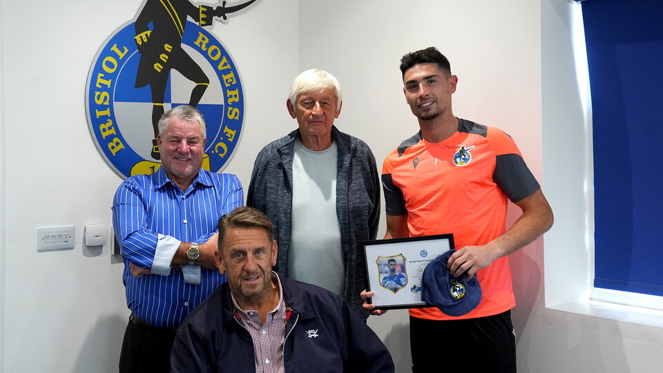 Bristol Rovers Cap Presentation 
