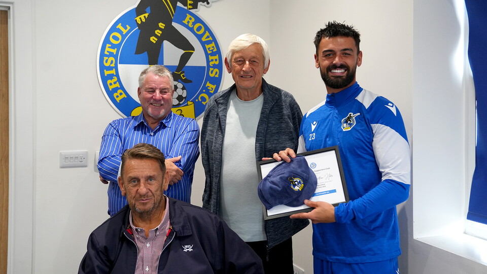 Bristol Rovers Cap Presentation 
