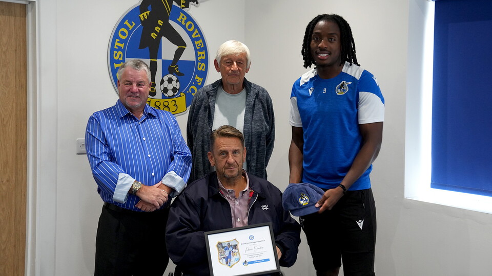 Bristol Rovers Cap Presentation 