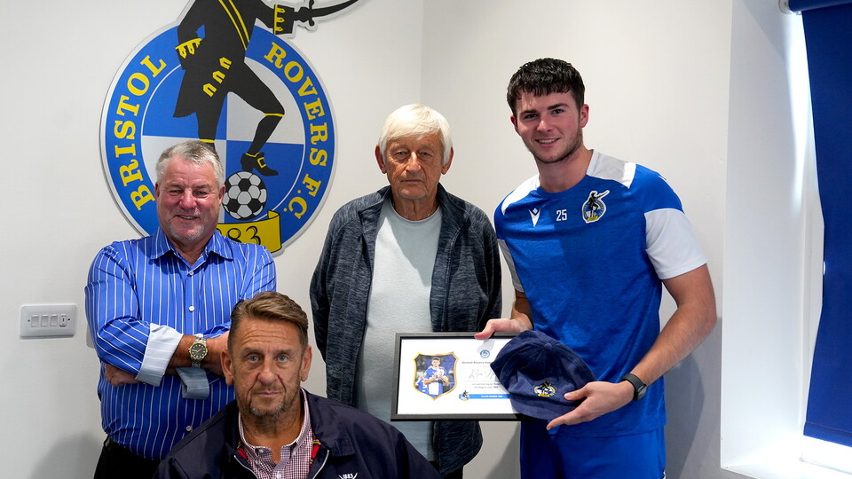 Bristol Rovers Cap Presentation 