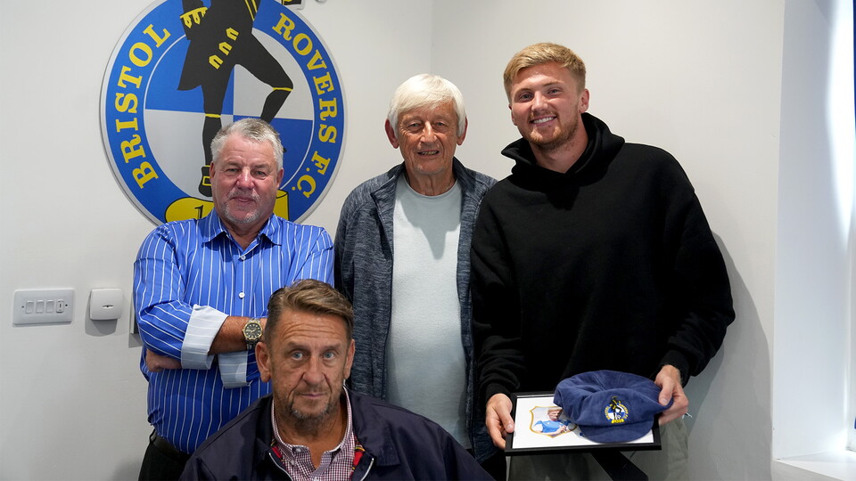 Bristol Rovers Cap Presentation 