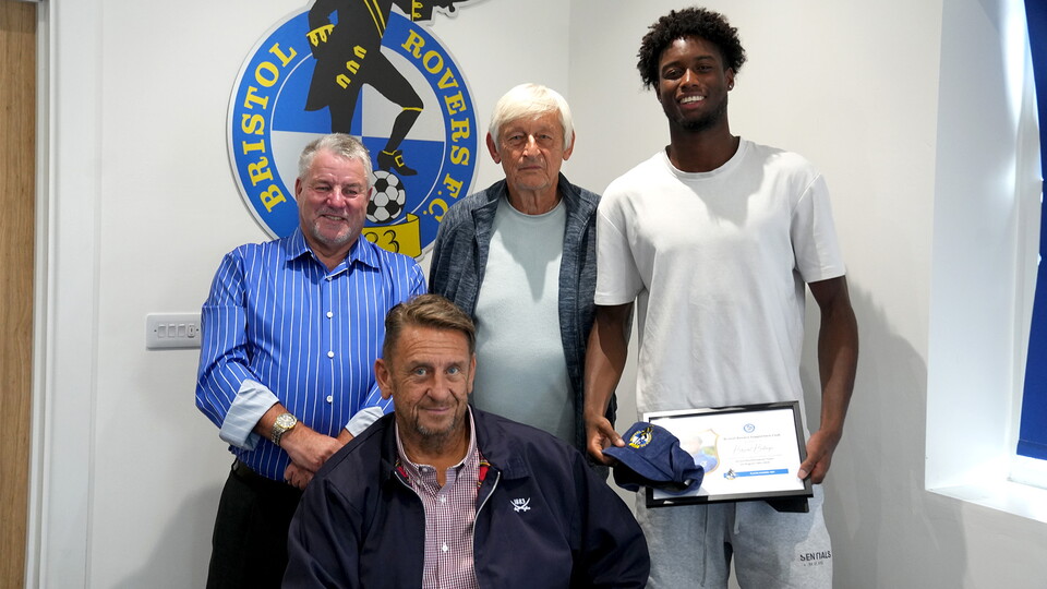 Bristol Rovers Cap Presentation 