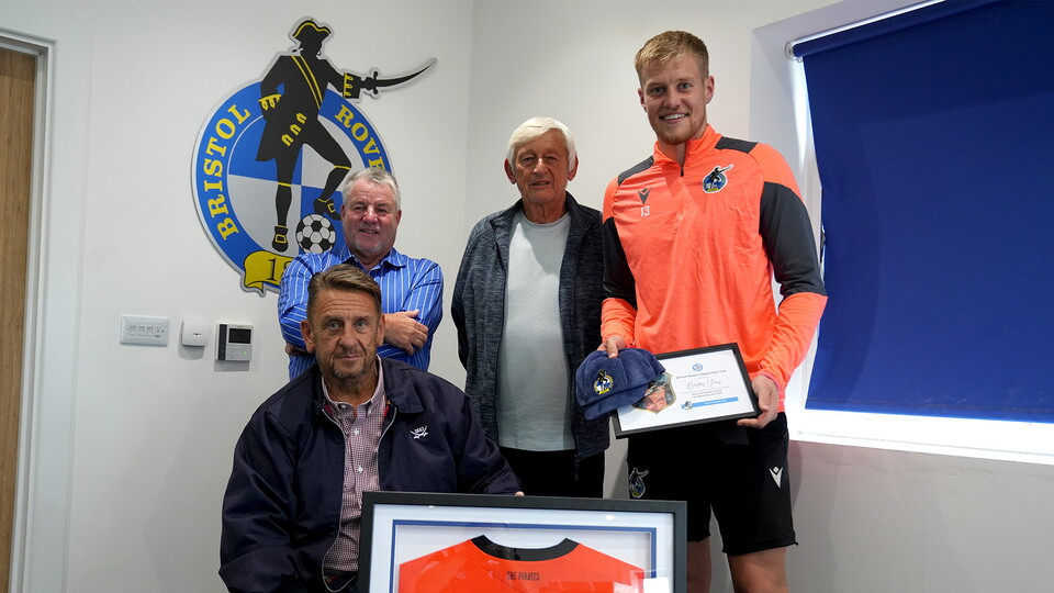 Bristol Rovers Cap Presentation 