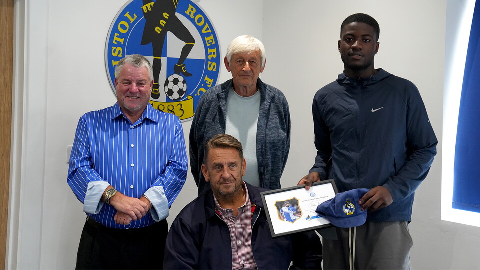 Bristol Rovers Cap Presentation 