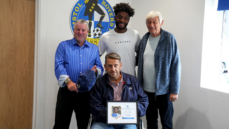 Bristol Rovers Cap Presentation 