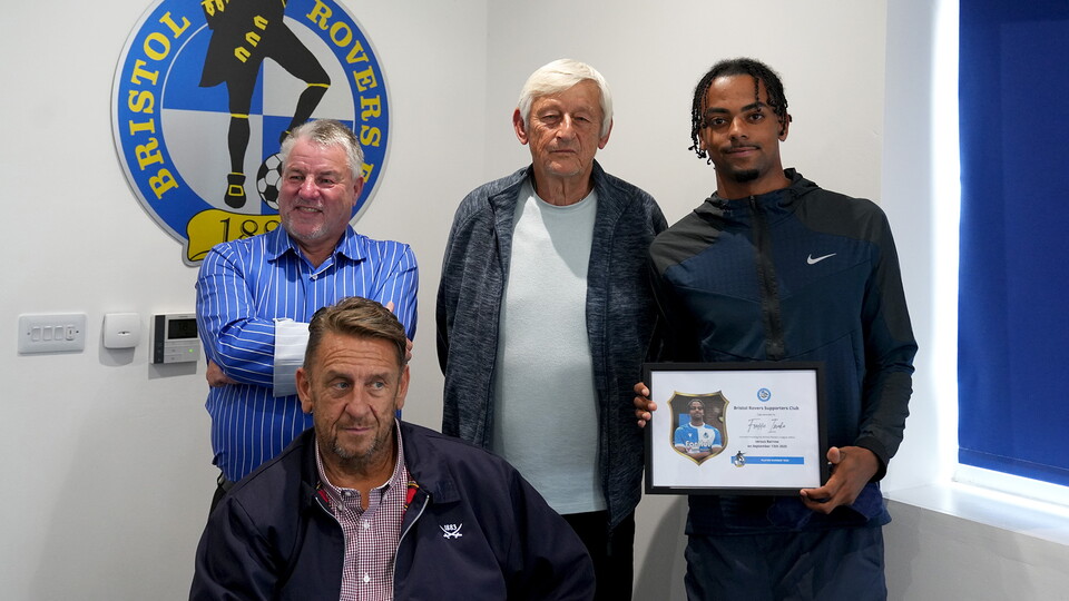 Bristol Rovers Cap Presentation 