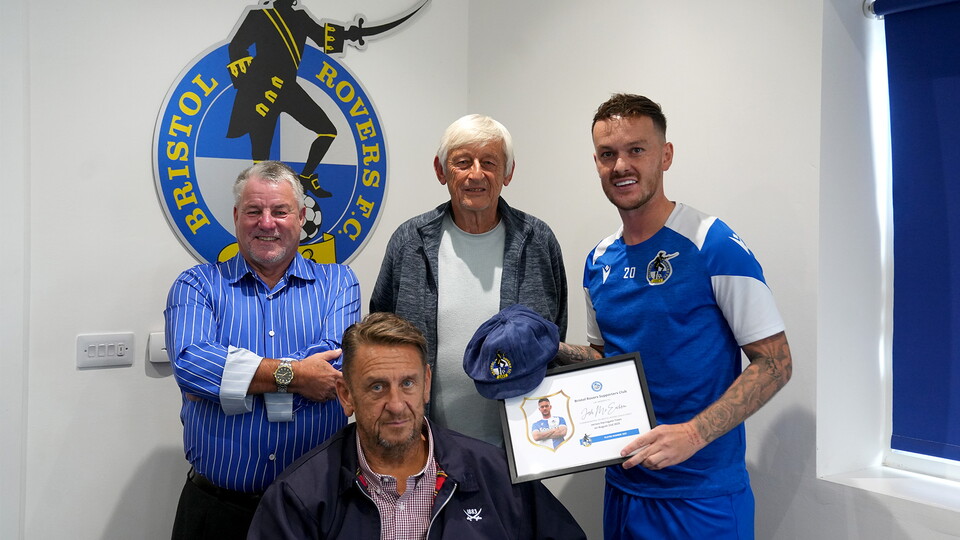 Bristol Rovers Cap Presentation 