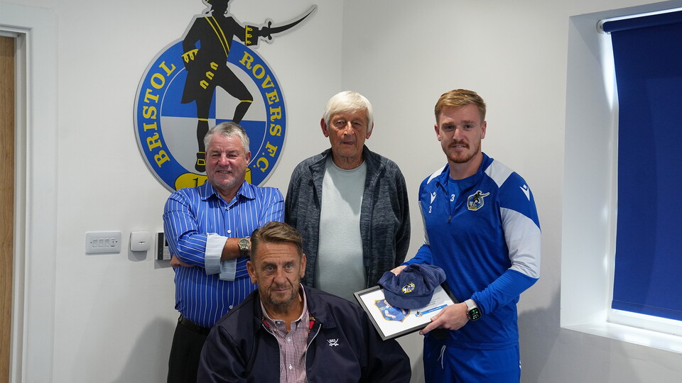 Bristol Rovers Cap Presentation 