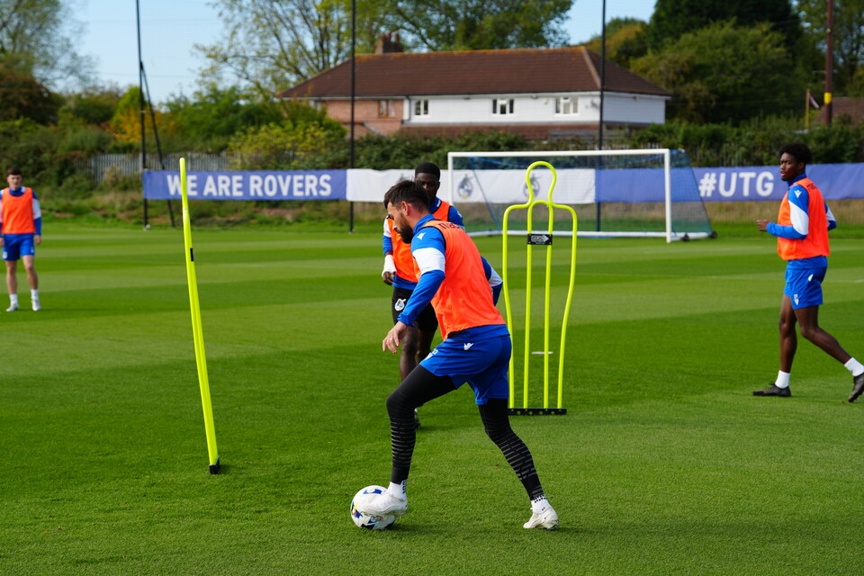 Training Gallery: Rovers get set for Salford 