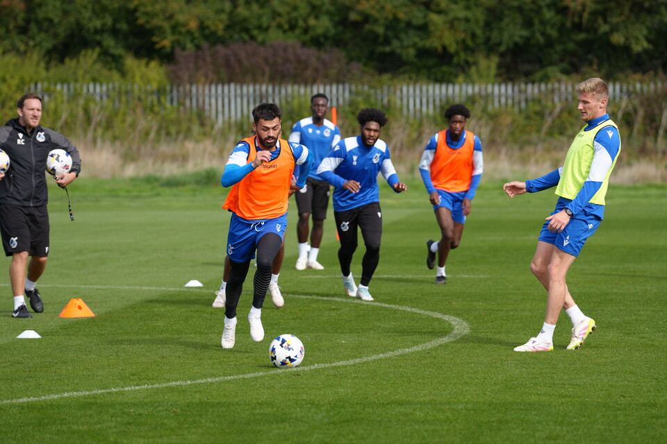 Training Gallery: Rovers get set for Salford 