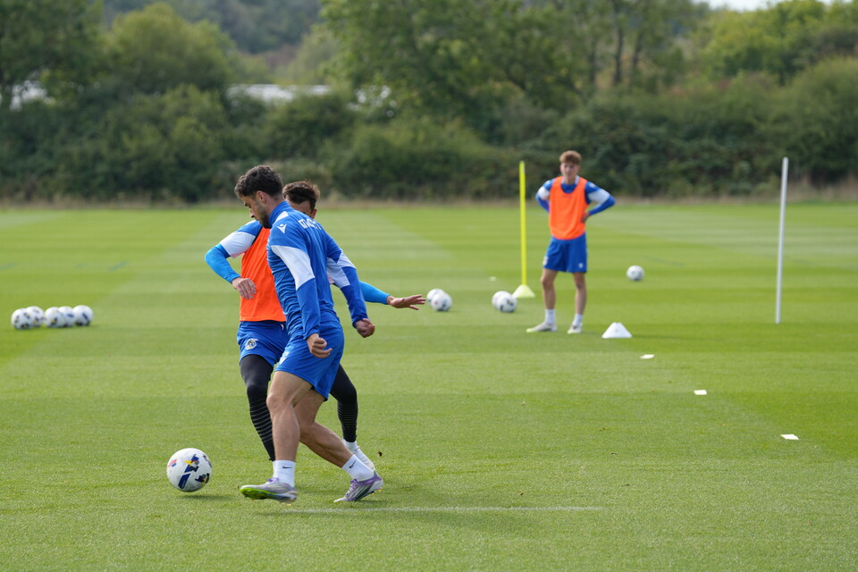 Training Gallery: Rovers get set for Salford 