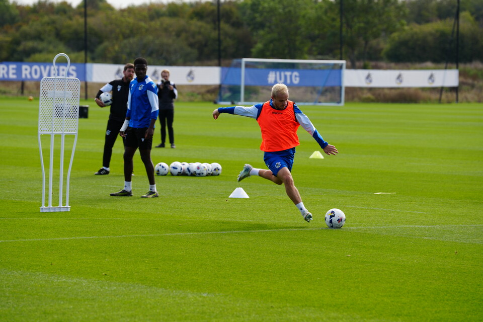Training Gallery: Rovers get set for Salford 