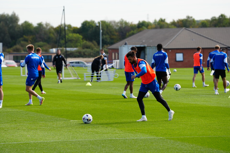 Training Gallery: Rovers get set for Salford 