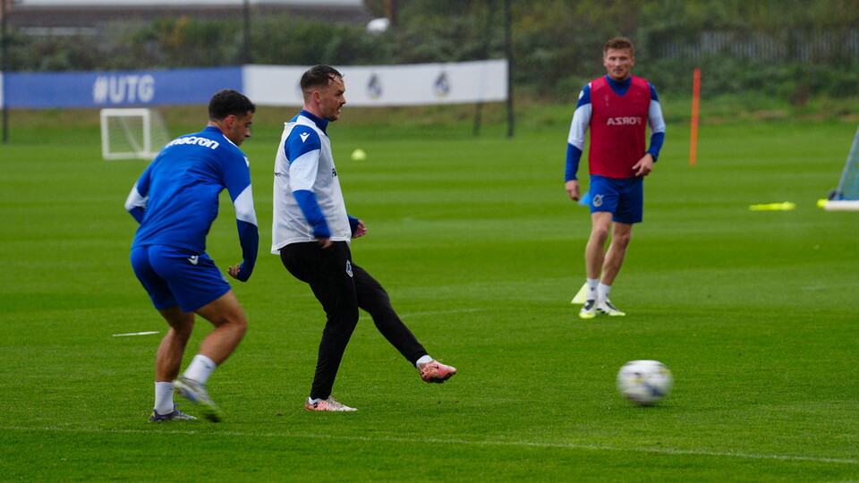 Gallery | Rovers train for Crawley clash