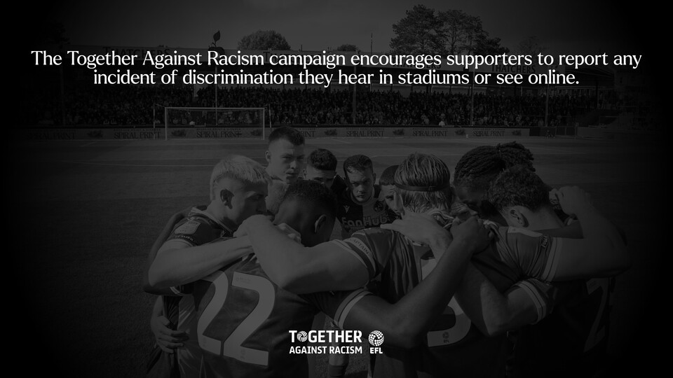 Bristol Rovers X EFL Together Against Racism