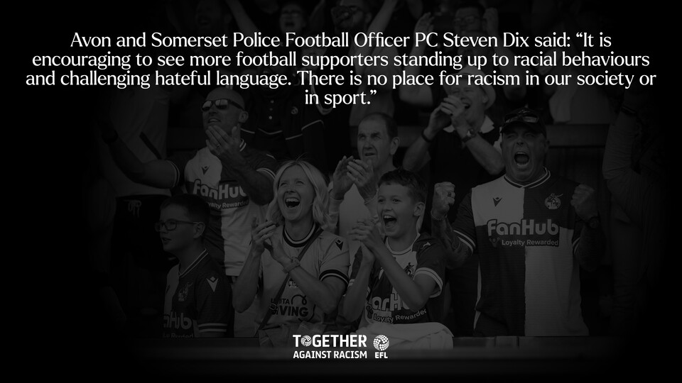Bristol Rovers X EFL Together Against Racism