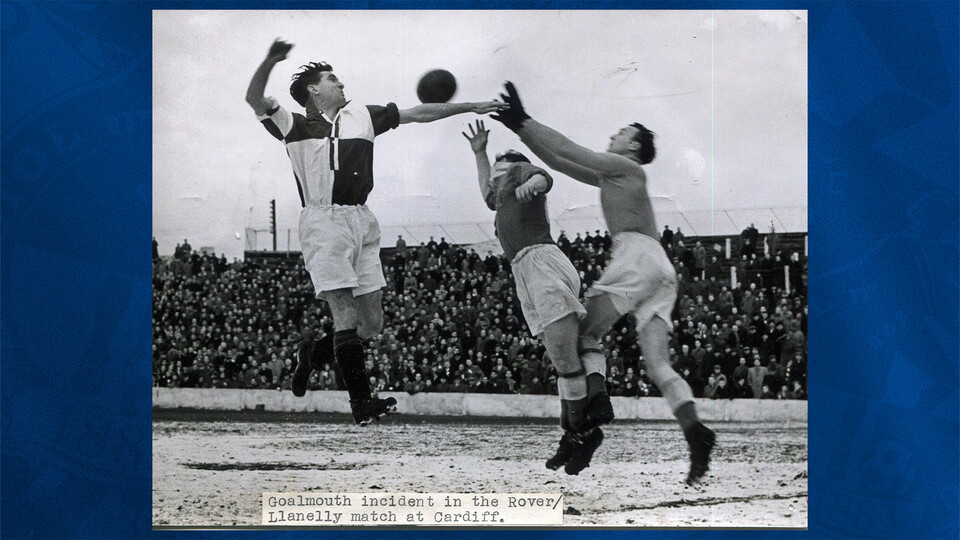 FA Cup - Second replay against Llanelly in 1950