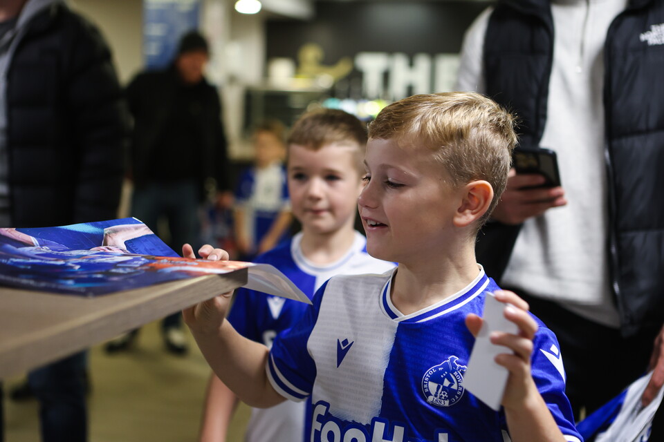 Autumn Half-Term Signing Event at The Memorial Stadium