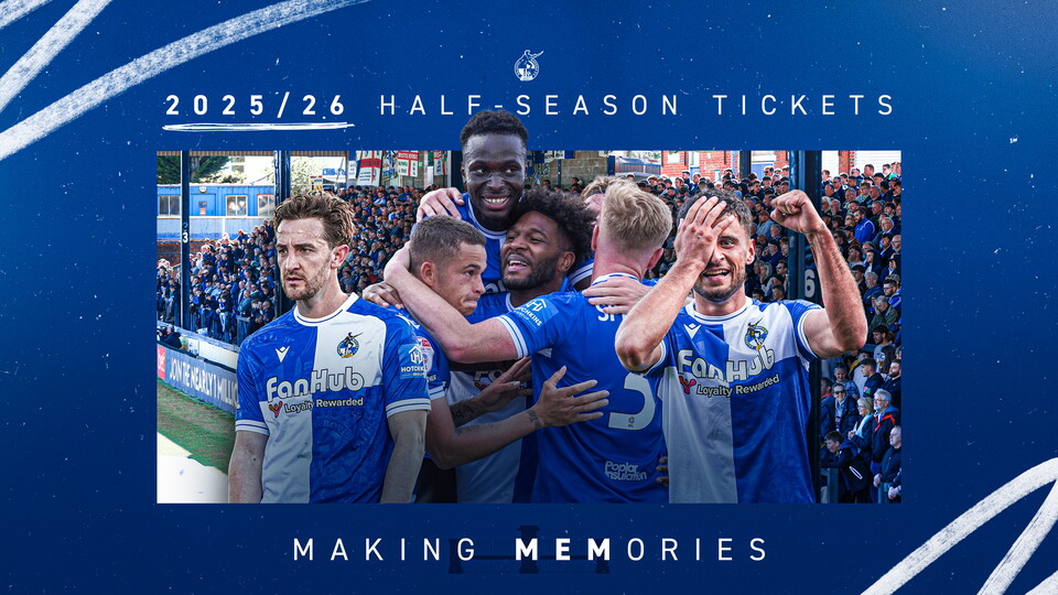 Half Season Tickets 2025/26