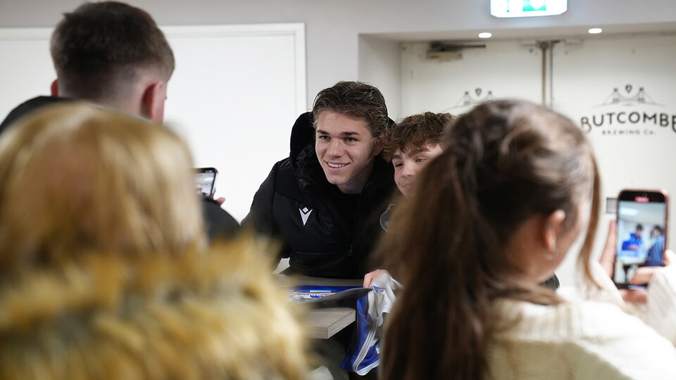 January signings meet supporters at Stadium Store!