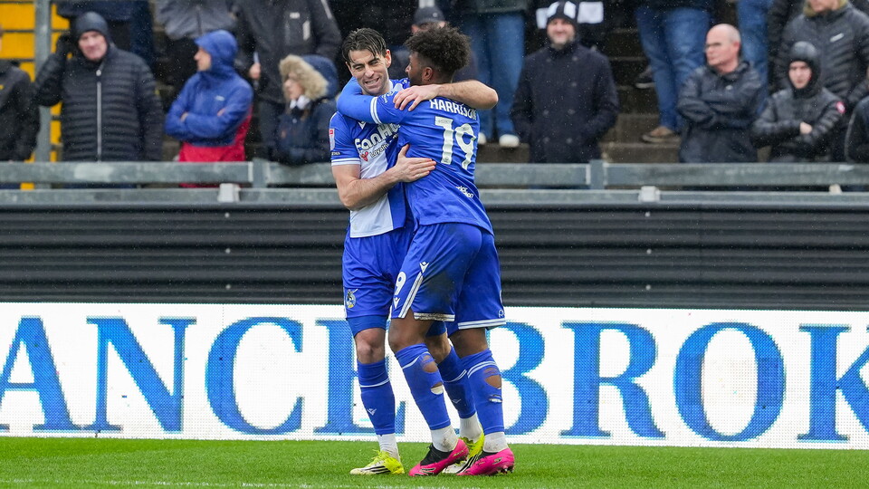 Joe Quigley and Ellis Harrison