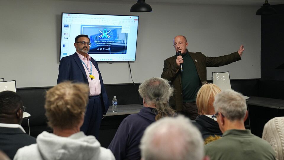 Prostate Cancer Awareness Evening at The Memorial Stadium