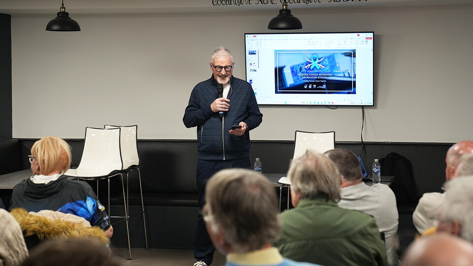 Prostate Cancer Awareness Evening at The Memorial Stadium