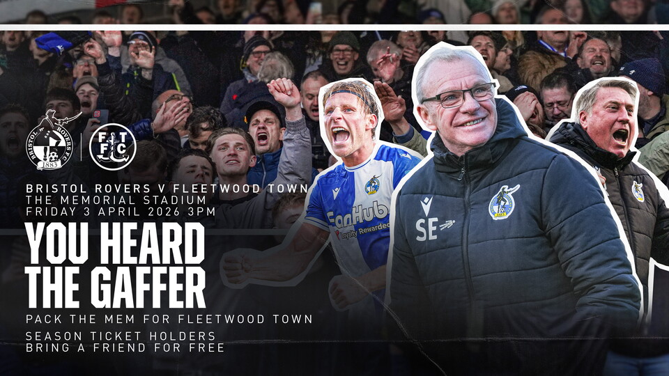 You heard the Gaffer