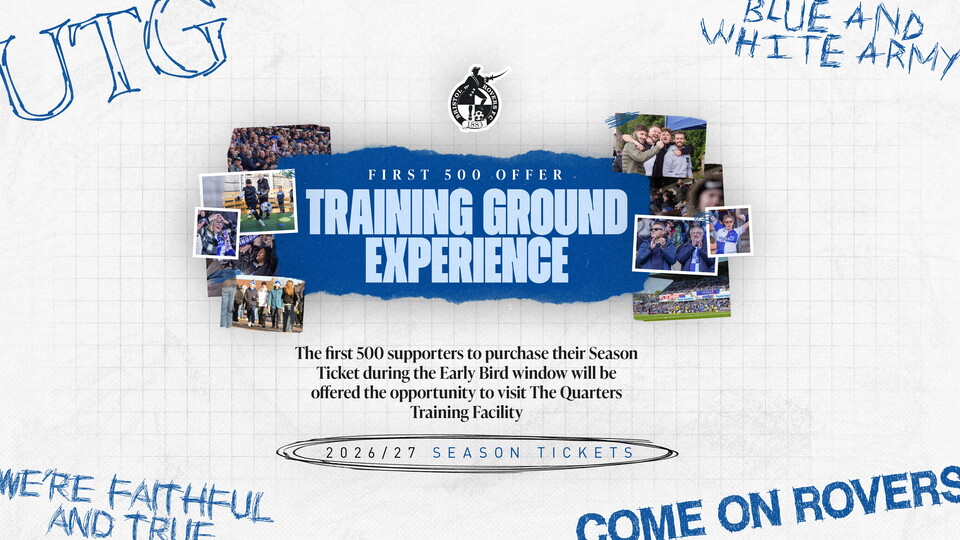 First 500 Training Ground Experience offer