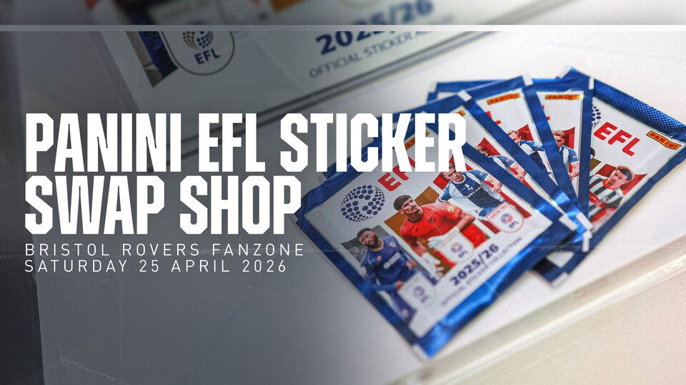 Bristol Rovers Panini Sticker Swap Shop