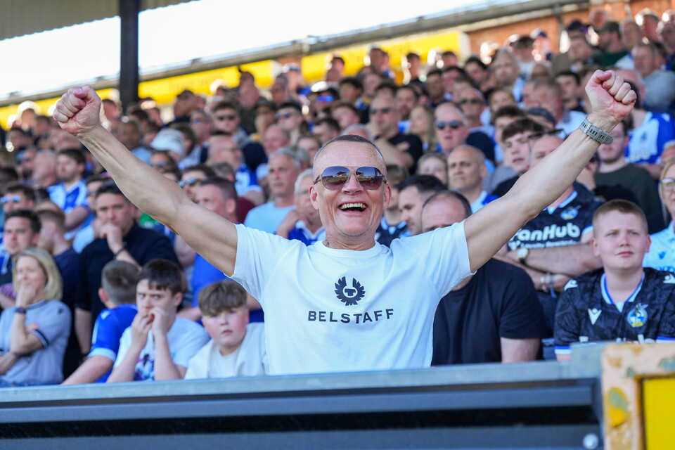 Gallery | The best fan images from Rovers' win over Cheltenham 