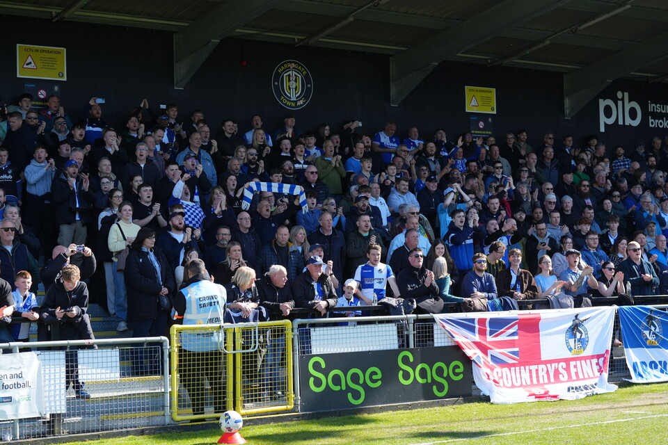 Gallery | The best fan images from Rovers' away victory over Harrogate 