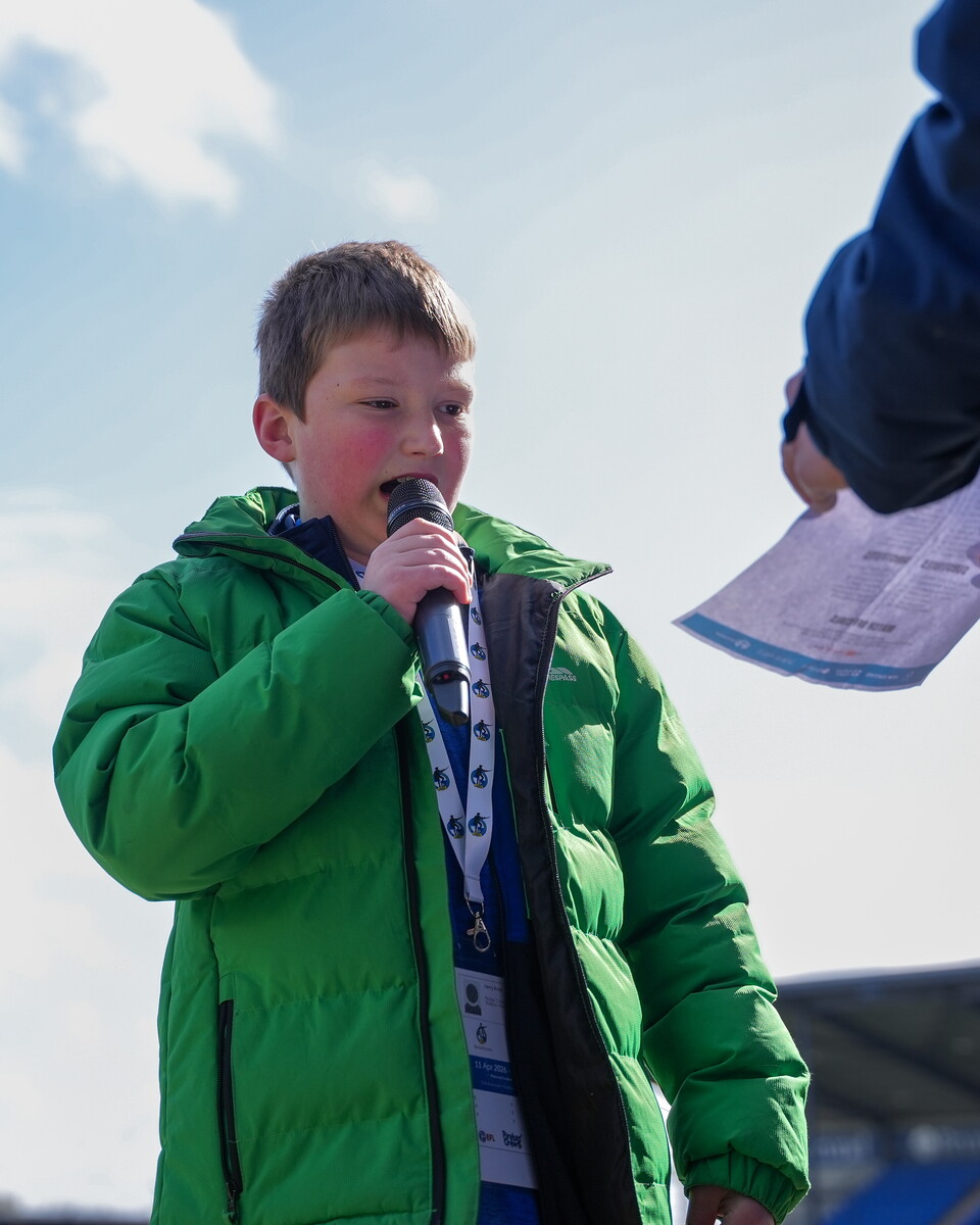 Junior Stadium Announcer