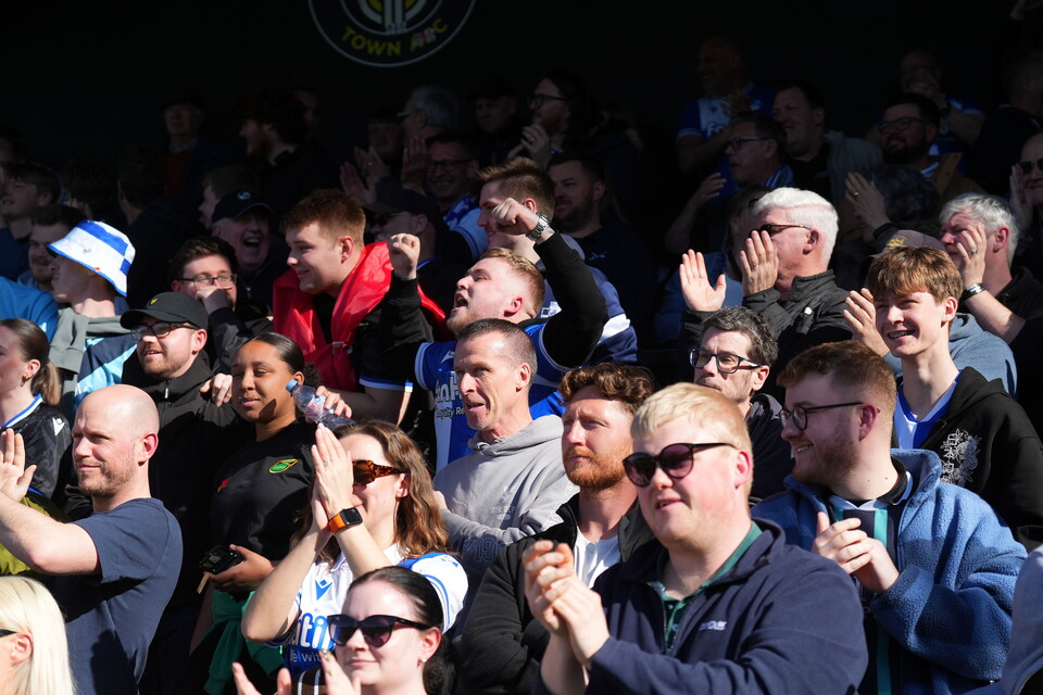 Gallery | The best fan images from Rovers' away victory over Harrogate 
