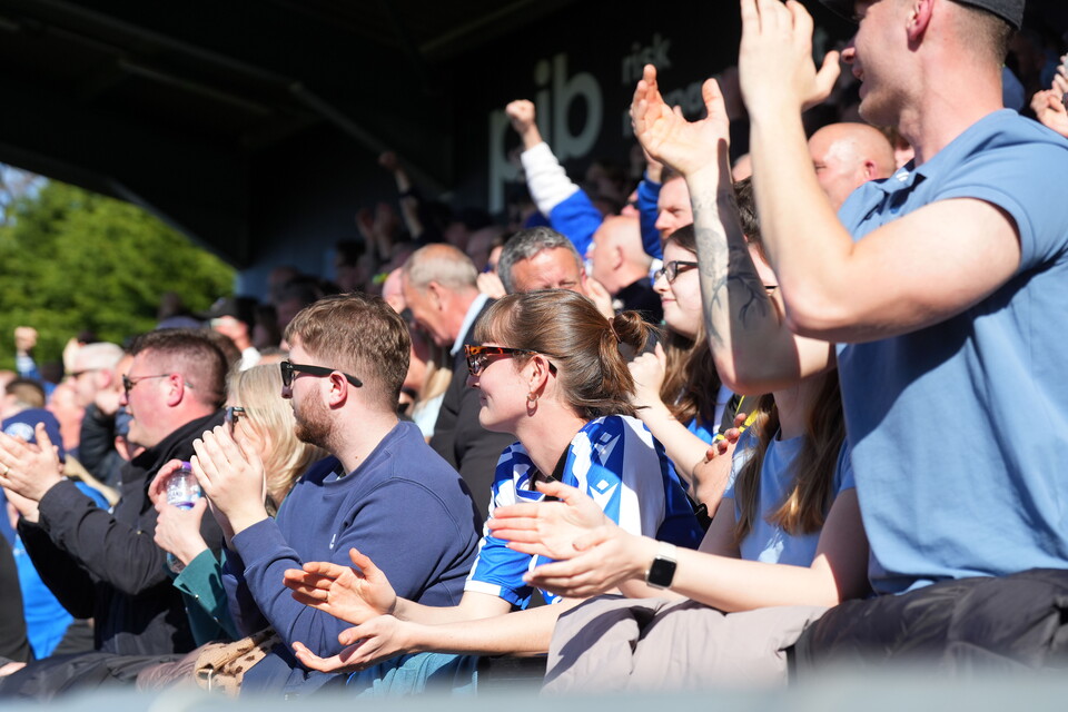 Gallery | The best fan images from Rovers' away victory over Harrogate 