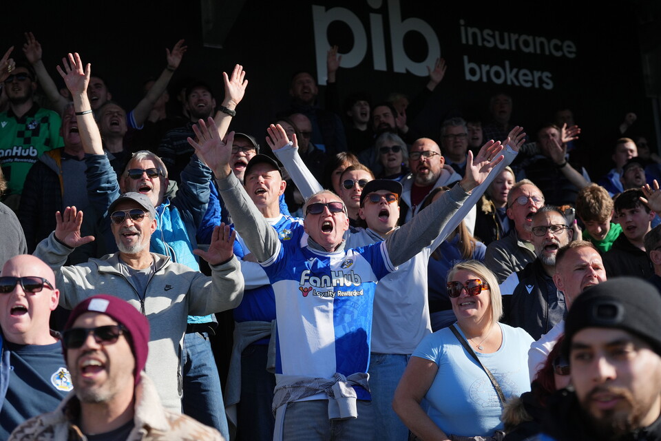 Gallery | The best fan images from Rovers' away victory over Harrogate 