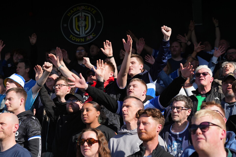 Gallery | The best fan images from Rovers' away victory over Harrogate 