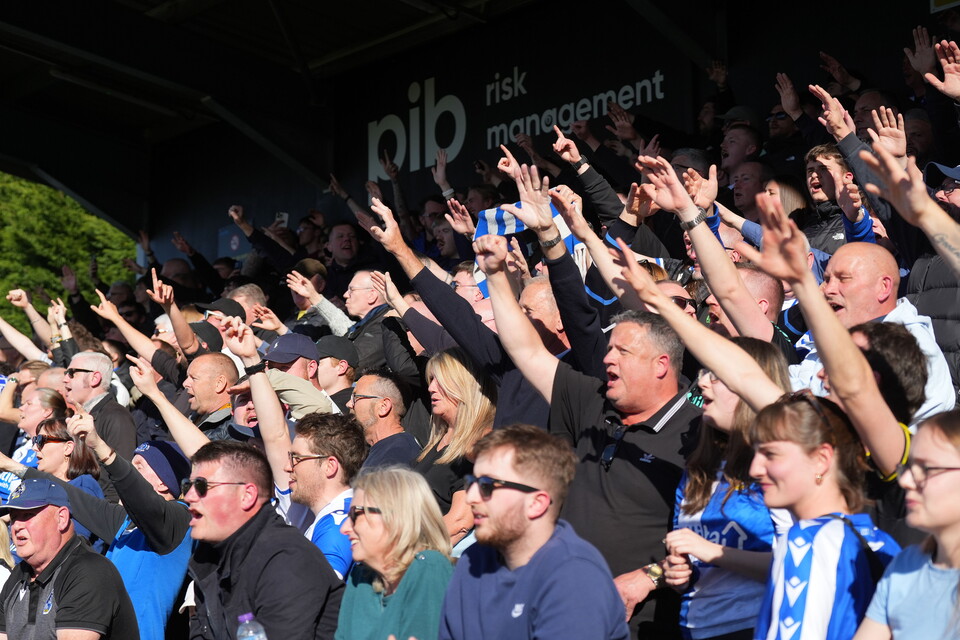 Gallery | The best fan images from Rovers' away victory over Harrogate 