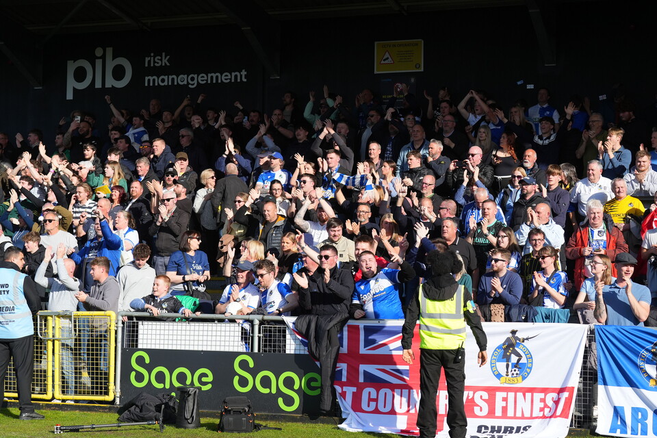 Gallery | The best fan images from Rovers' away victory over Harrogate 