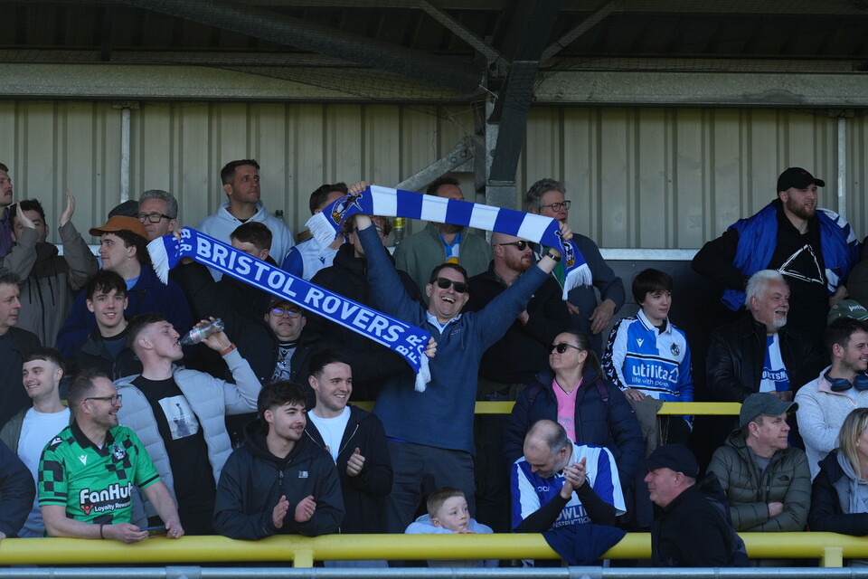 Gallery | The best fan images from Rovers' away victory over Harrogate 