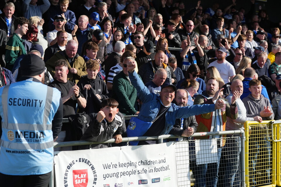 Gallery | The best fan images from Rovers' away victory over Harrogate 