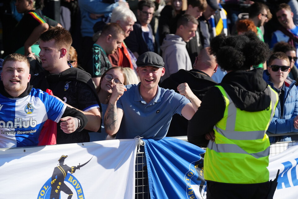 Gallery | The best fan images from Rovers' away victory over Harrogate 