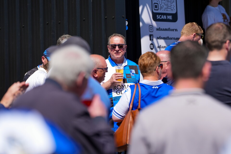 Gallery | The best fan images from Rovers' win over Cheltenham 