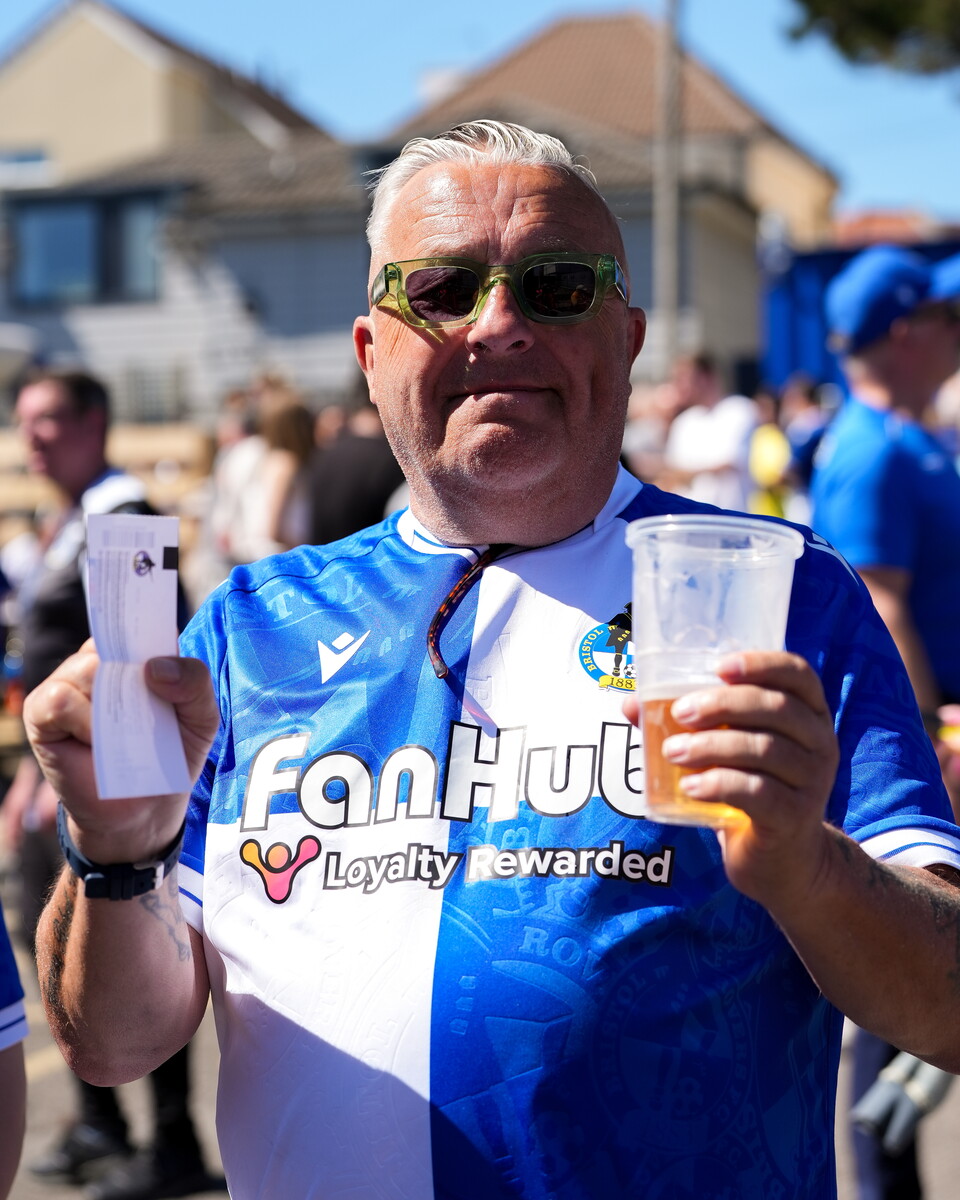 Gallery | The best fan images from Rovers' win over Cheltenham 