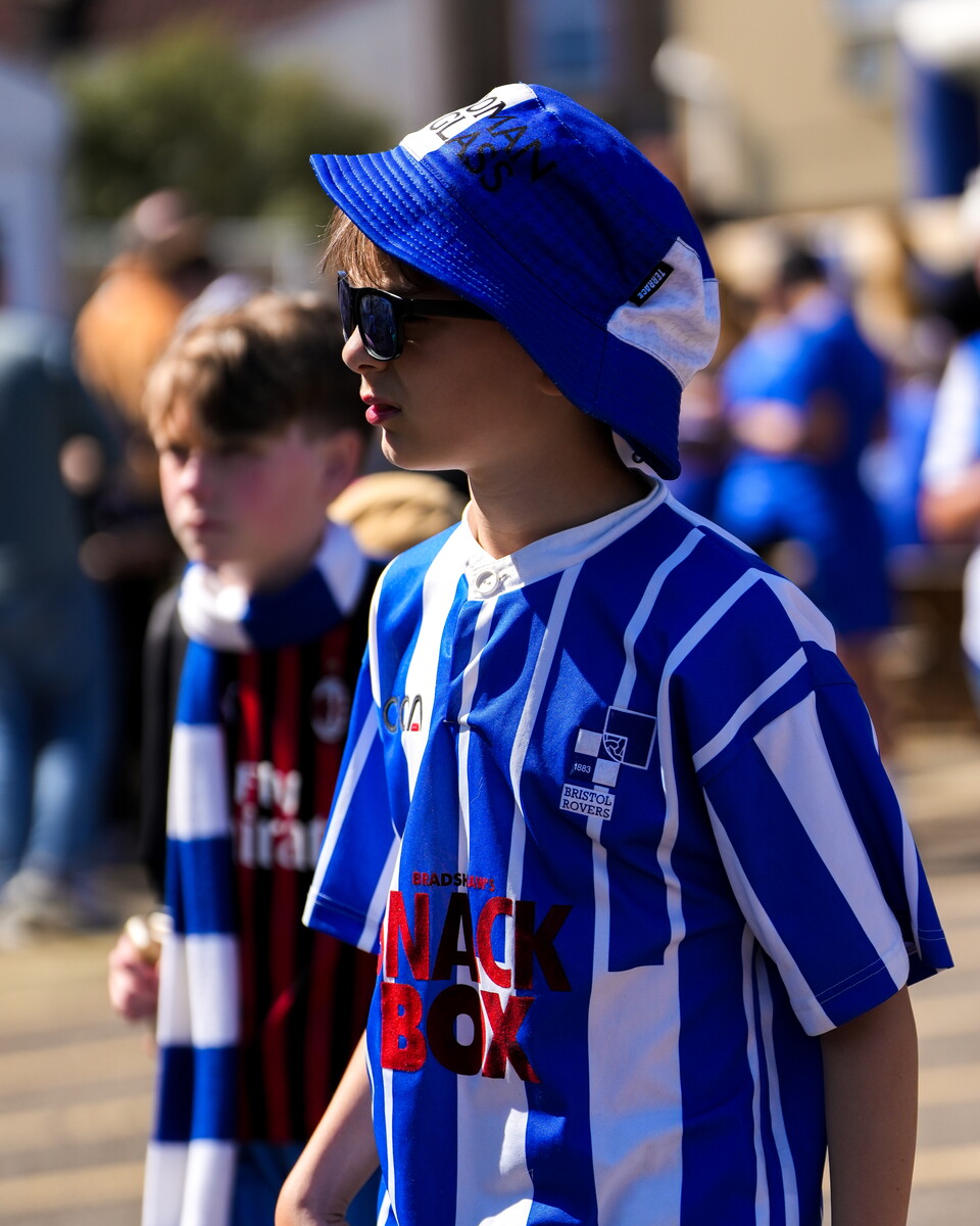 Gallery | The best fan images from Rovers' win over Cheltenham 