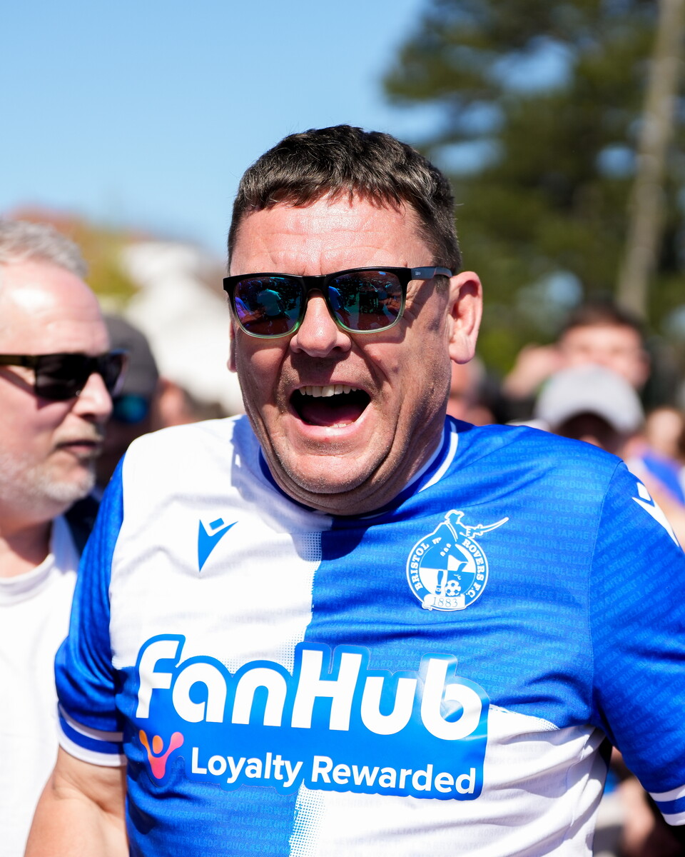 Gallery | The best fan images from Rovers' win over Cheltenham 